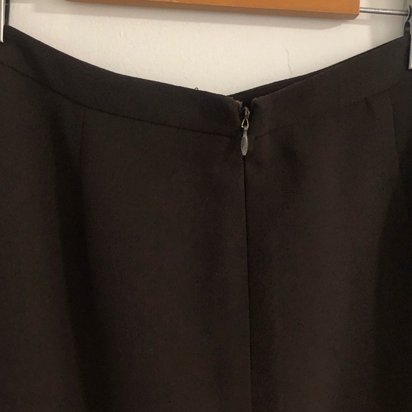 Y2K Brown Midi Skirt - Picture 3 of 4